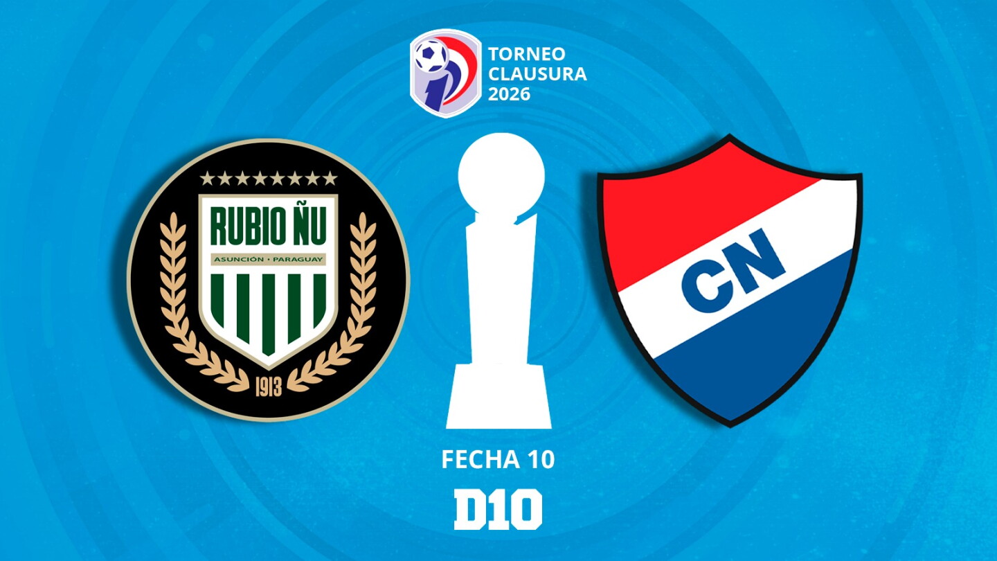 Rubio Ñu vs. Nacional: Encuentro de la fecha 10