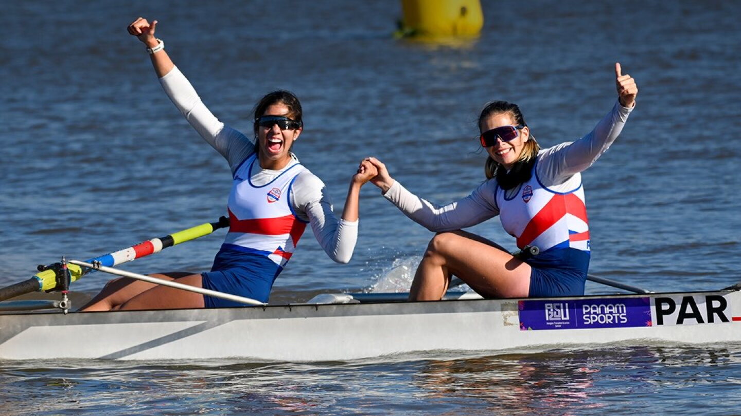 Con el remo, Paraguay consigue dos medallas más