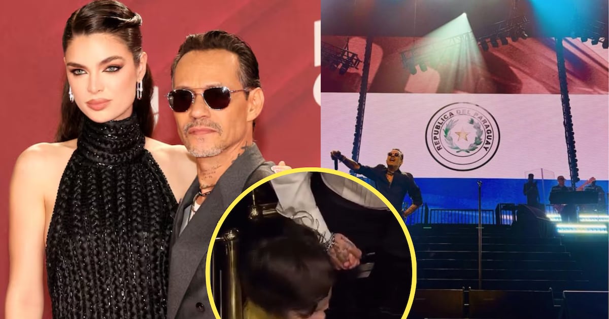 ¡Marc Anthony hizo esto por su hijo paraguayo y sorprendió en Las Vegas!