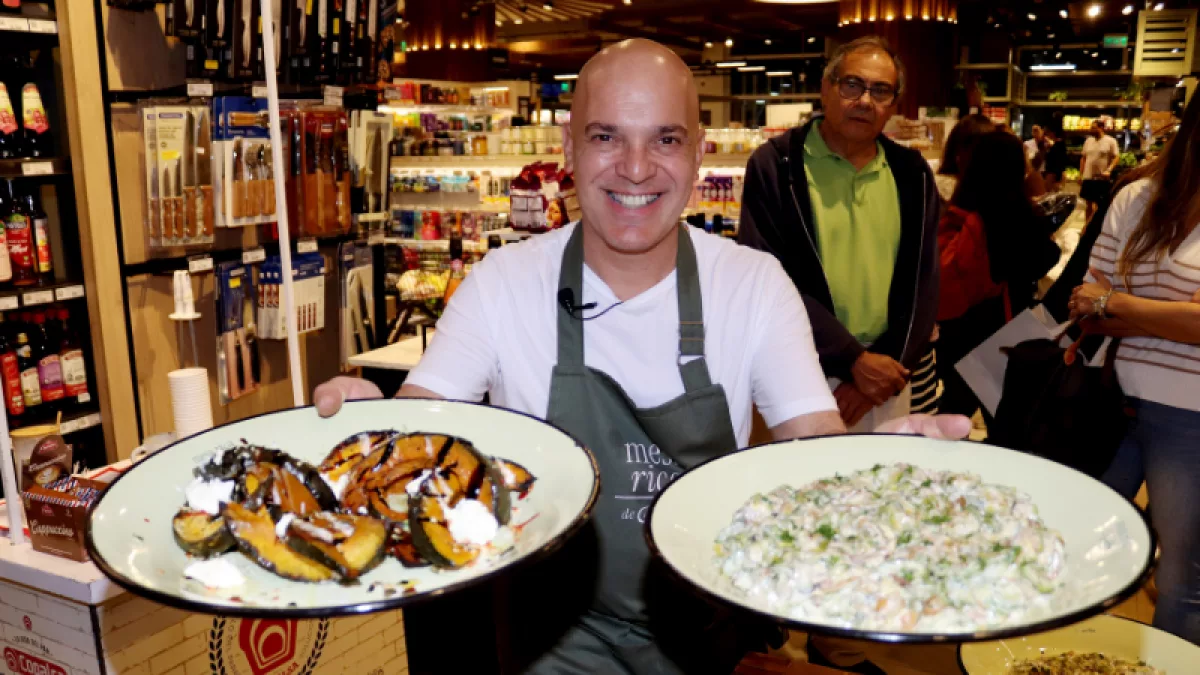 Santiago Giorgini llevó su cocina abierta a Mesa Rica de Casa Rica
