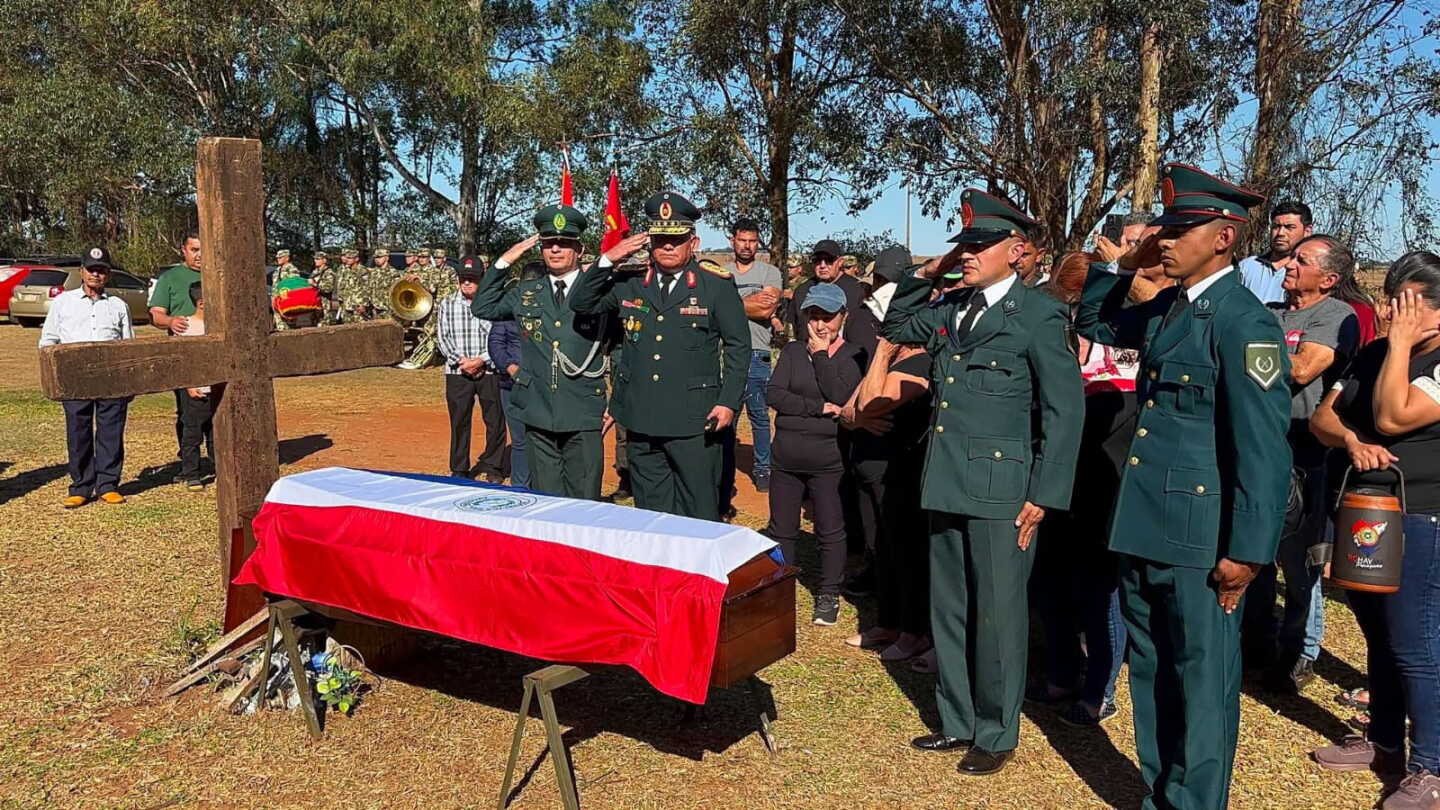 Con honores fúnebres despiden al último ex combatiente de la guerra del Chaco en Alto Paraná