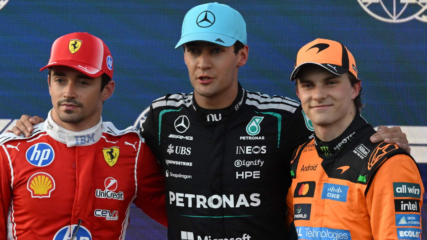 Russell saldrá desde la 'pole' en el GP de Azerbaiyán