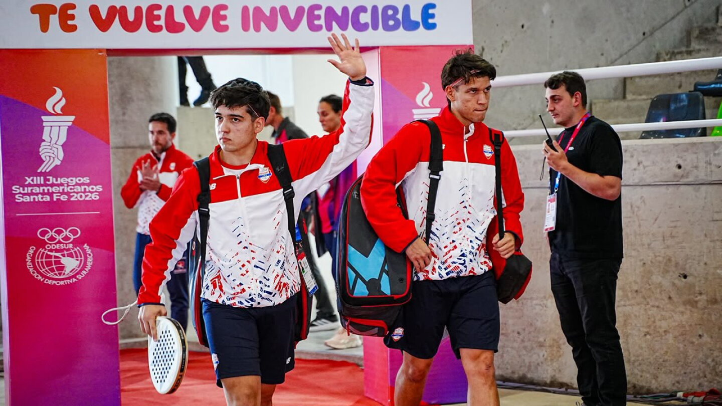 ¡Oro para Paraguay en pádel!