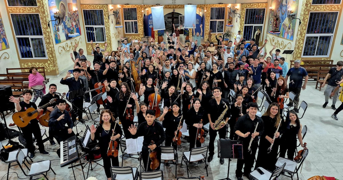 Filarmónica de San Lorenzo ofrece un concierto previo a su gira por Chile y Argentina