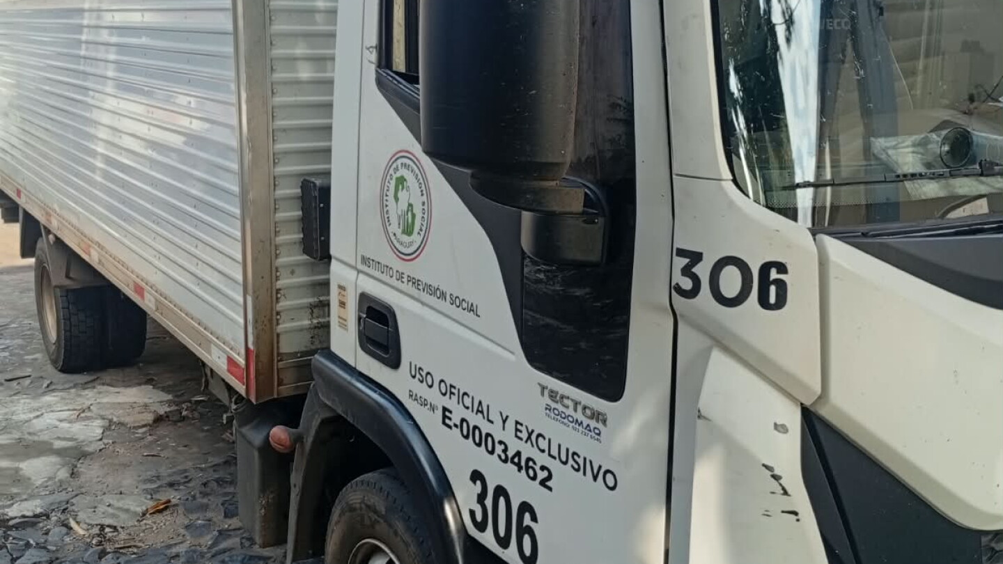 IPS recuperó camiones para la distribución de medicamentos