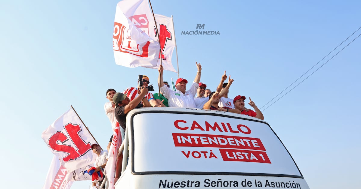 Cierre de campaña de Camilo Pérez