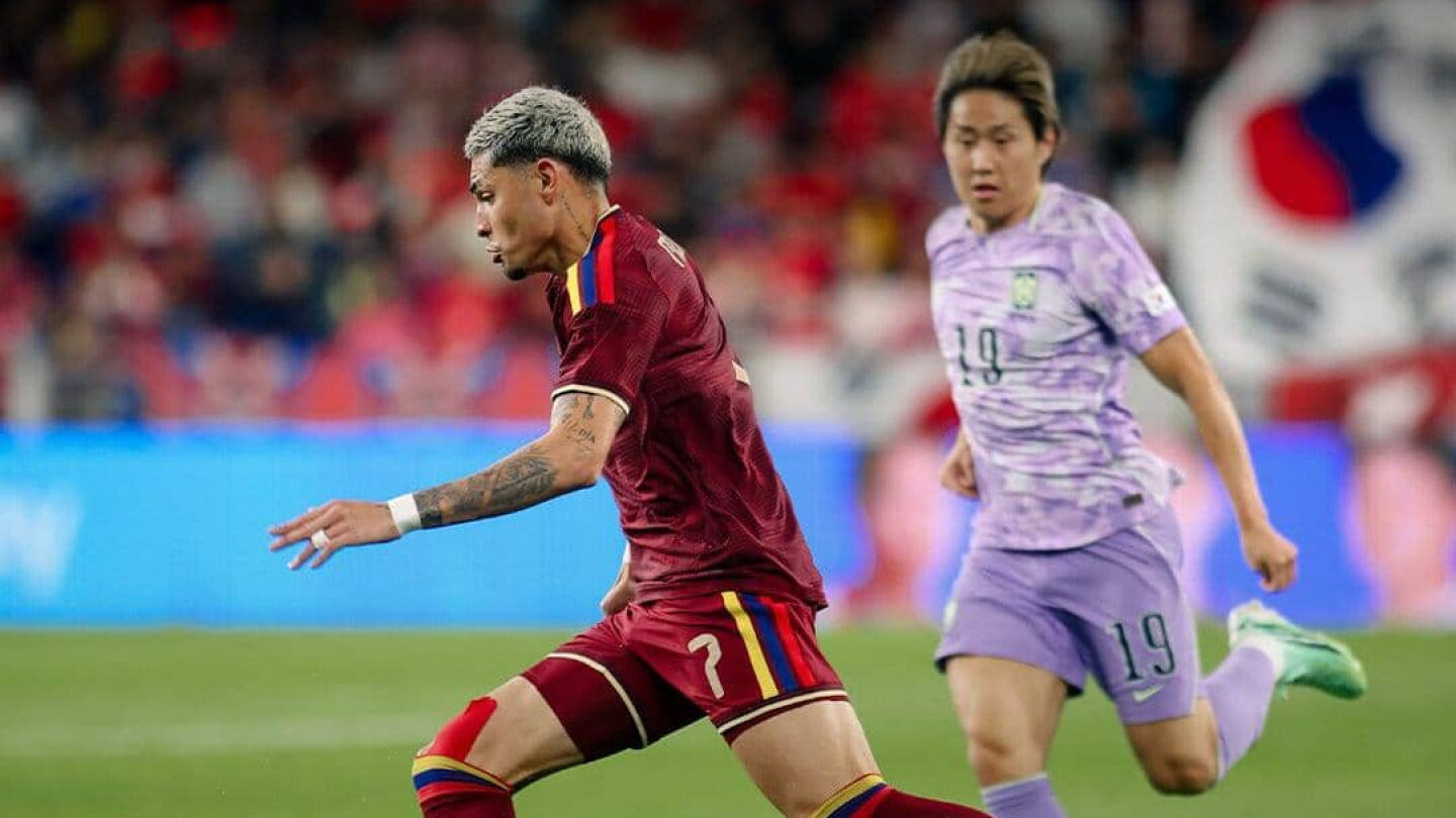 La Vinotinto frena a Corea del Sur