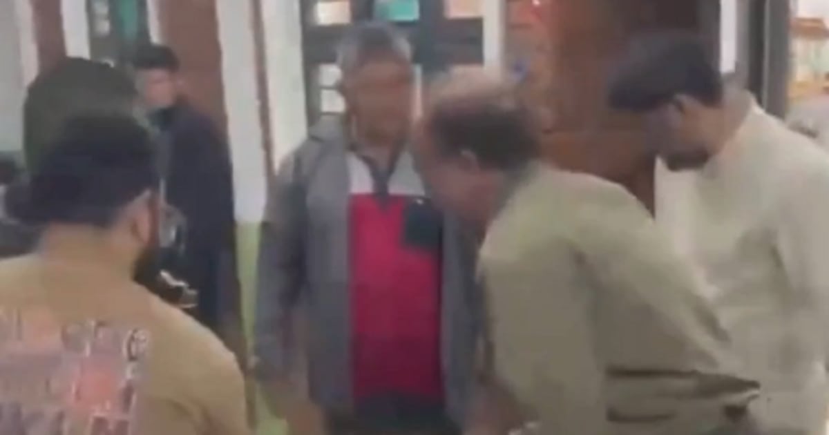Candidato liberal genera incidente en Lambaré