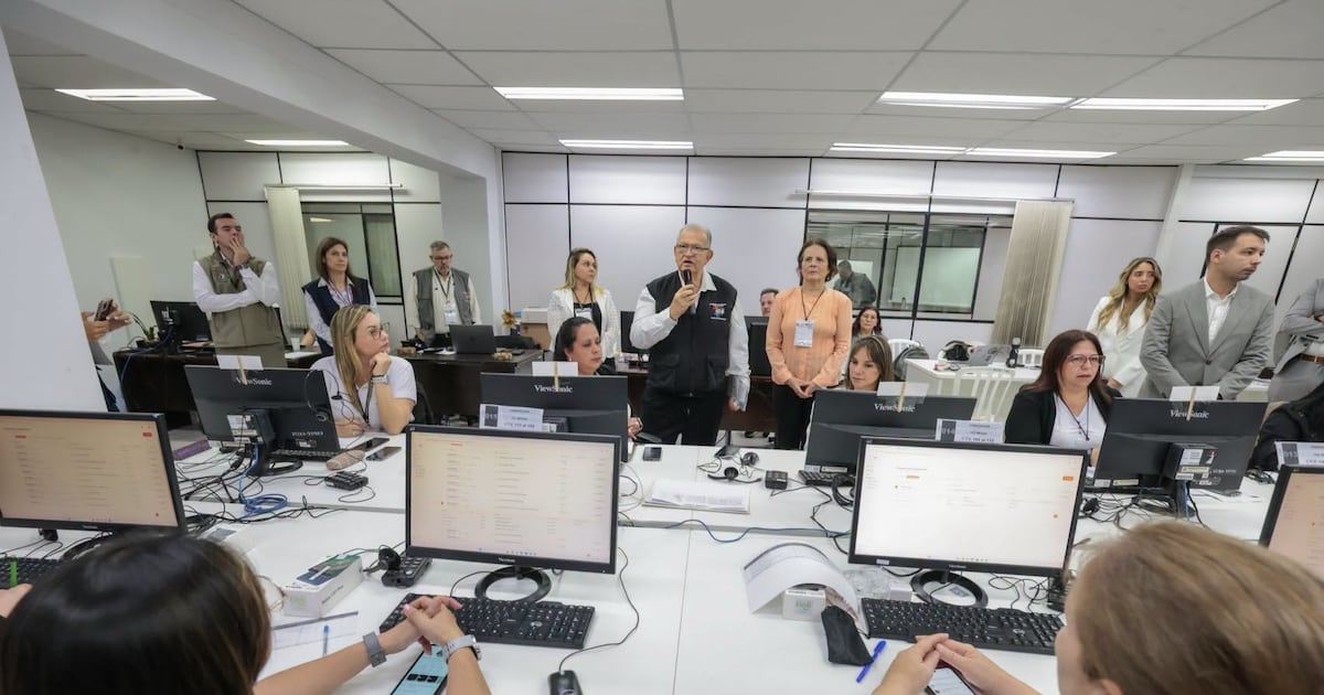 TREP emitirá primeros datos a las 17:30 y proyecta el 90 % para las 20:00
