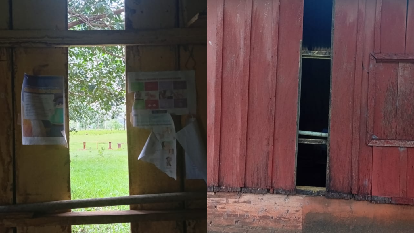 De nuevo roban alimentos escolares en precaria escuela de Yby Yaú