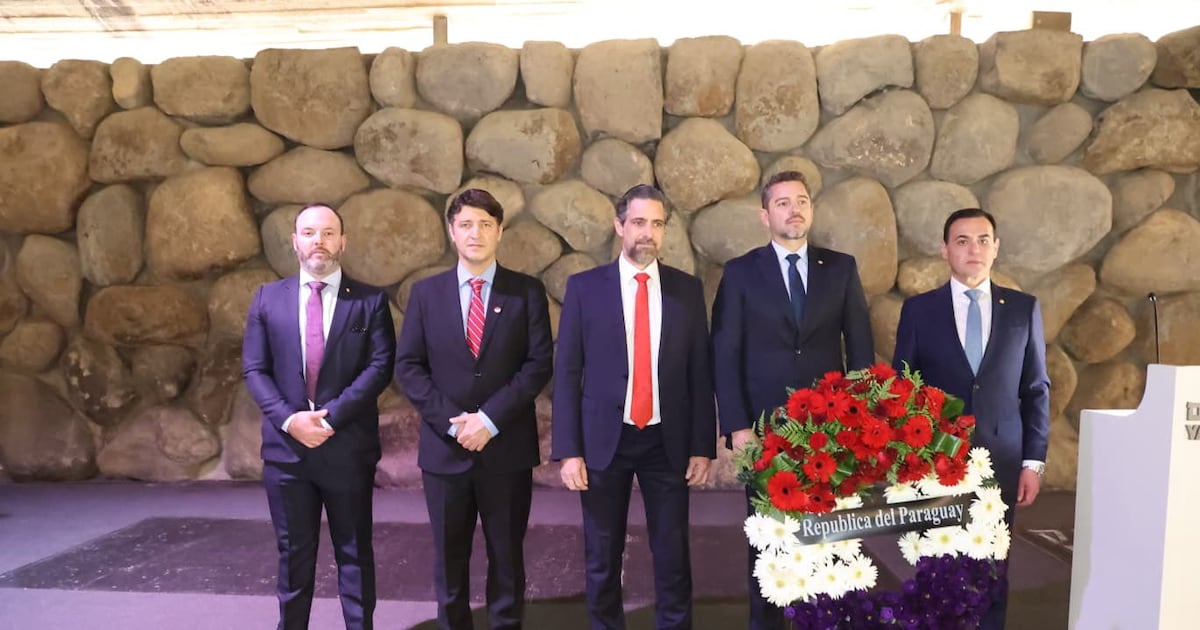 Alliana honra a víctimas del Holocausto y ratifica apoyo del Paraguay a Israel