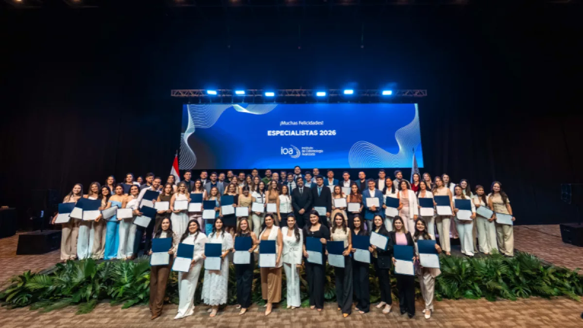 IOA celebró la graduación de 107 nuevos especialistas en el Día del Odontólogo