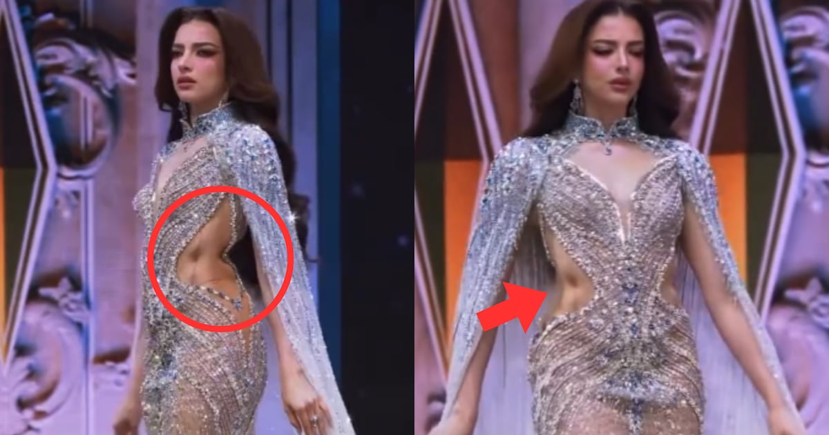 Miss Grand Paraguay explicó los detalles de su vestido en la preliminar internacional