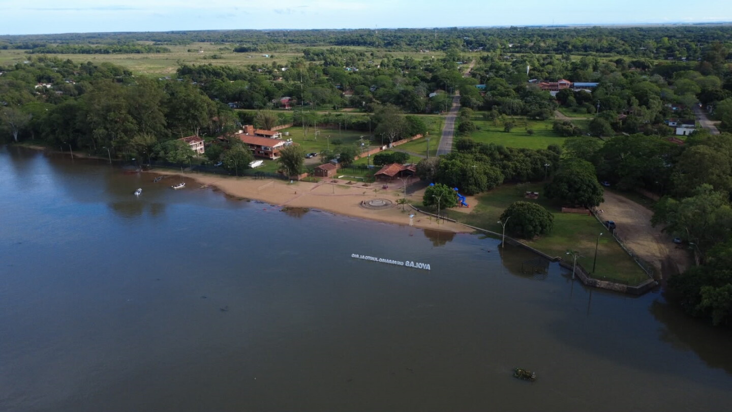 Ayolas activa protocolos de emergencia ante proyectada crecida del río Paraná