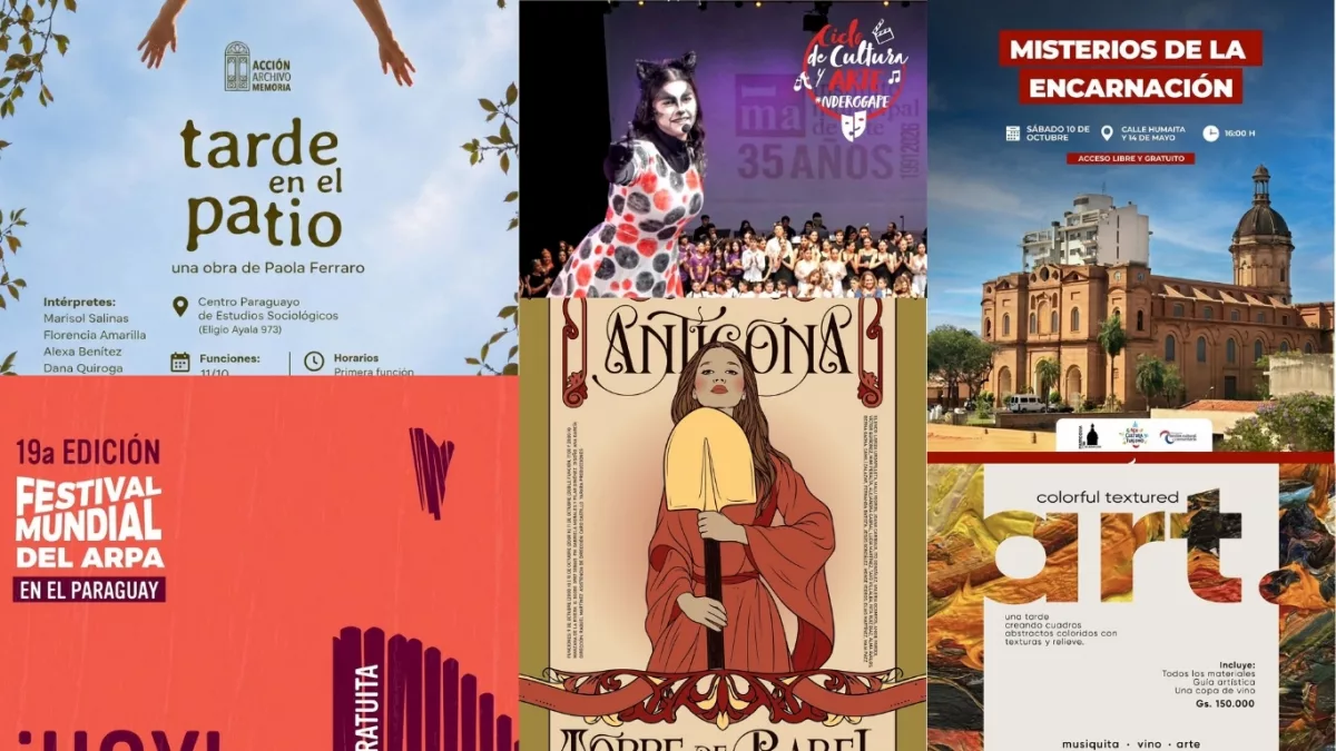 De la tragedia griega al arpa: seis propuestas para vivir la cultura este fin de semana