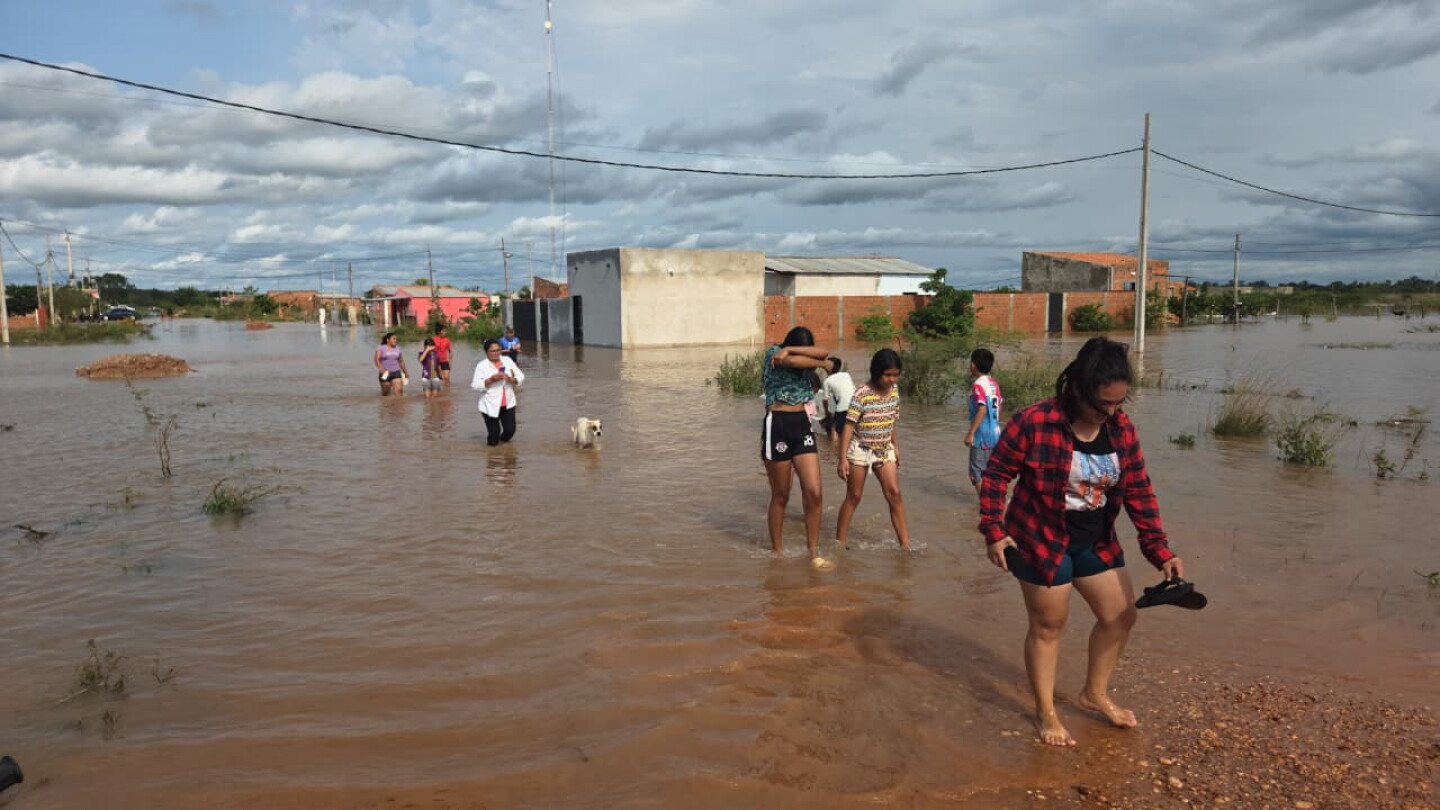 Unas 150 familias quedan afectadas por las lluvias en Concepción