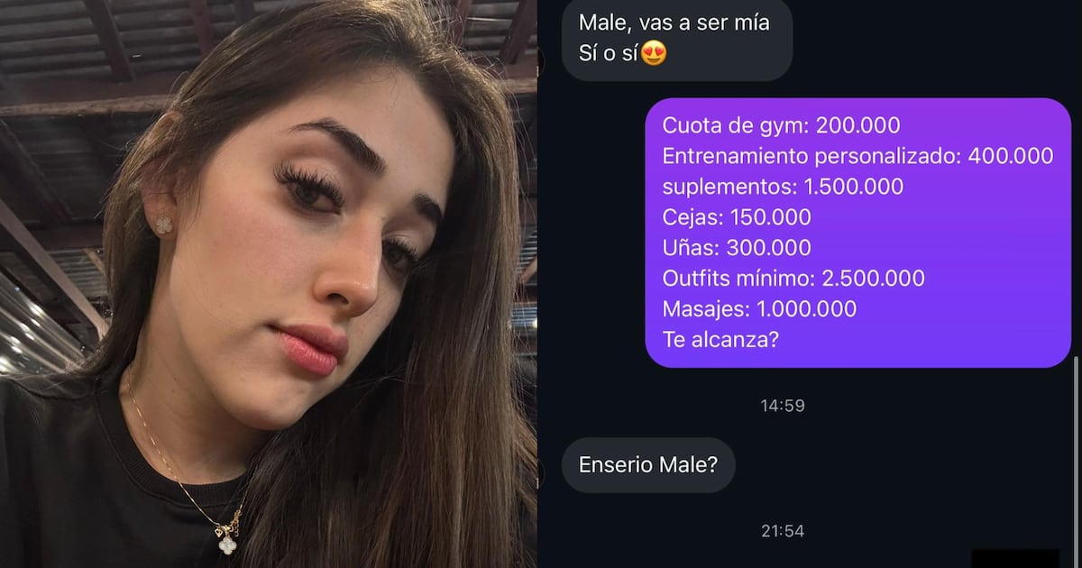 ¿Cuánto cuesta salir con ella? Tiktoker pasó su lista de gastos a su pretendiente