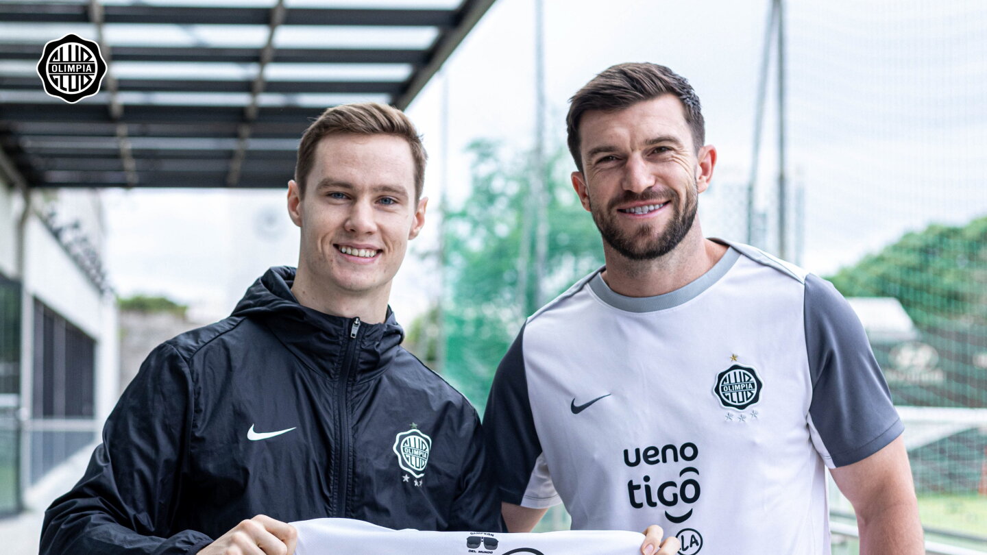 El encuentro de Joshua Duerksen con Tim Payne y el plantel de Olimpia