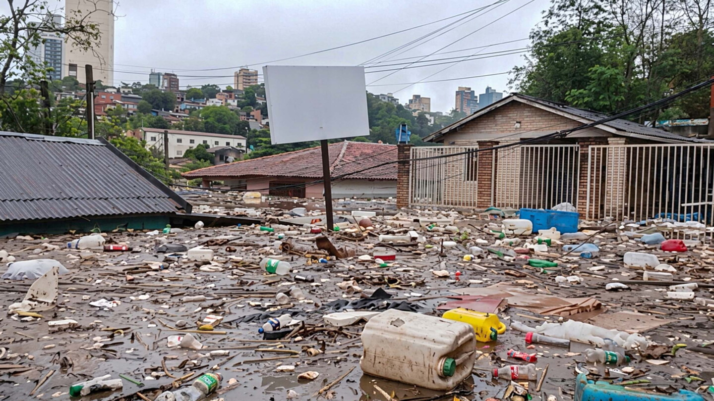 CDE y Franco: la basura también inunda los barrios ribeños