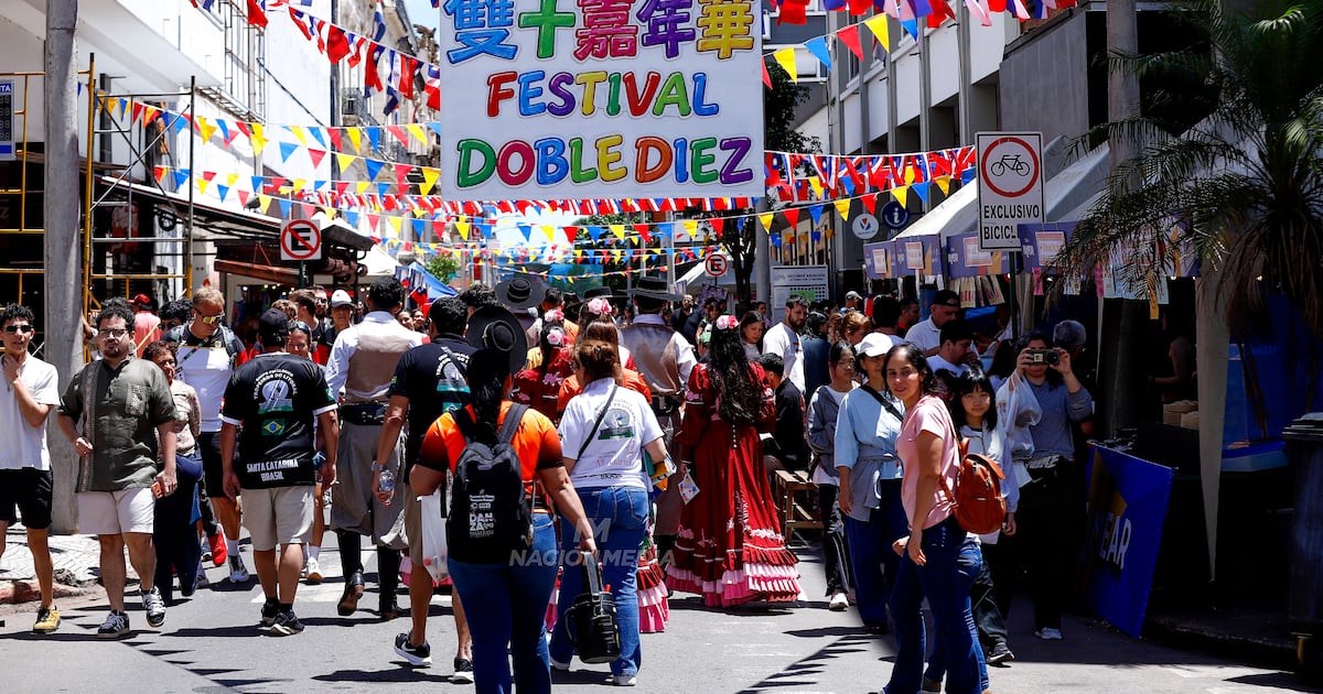 Paraguay y Taiwán celebraron una histórica fiesta de la cultura sobre calle Palma
