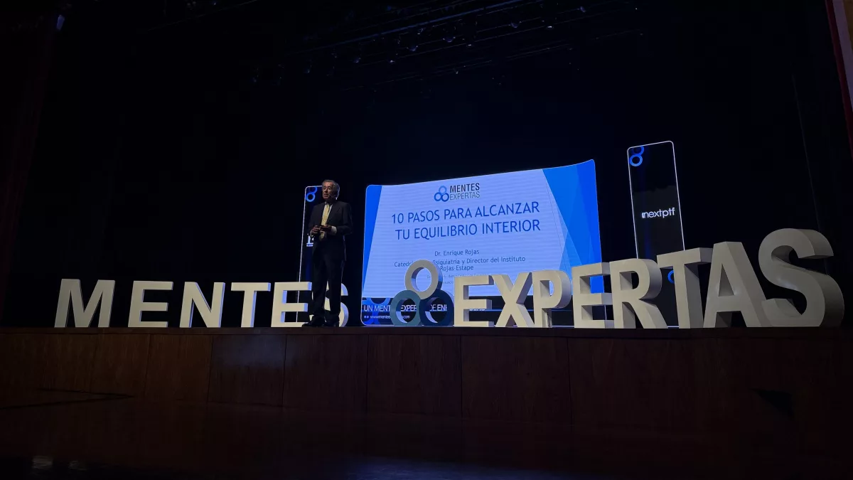 Dr. Enrique Rojas llegó al país con 10 claves para encontrar el equilibrio interior