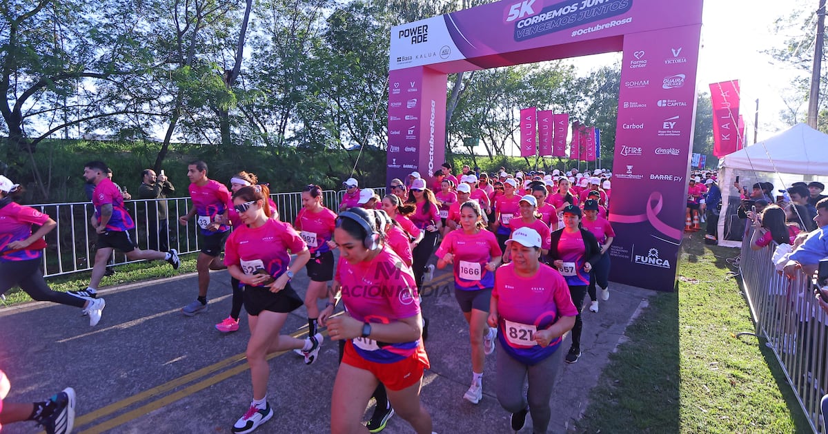 Banco Basa acompañó la Corrida Octubre Rosa 2026 en apoyo a la lucha contra el cáncer
