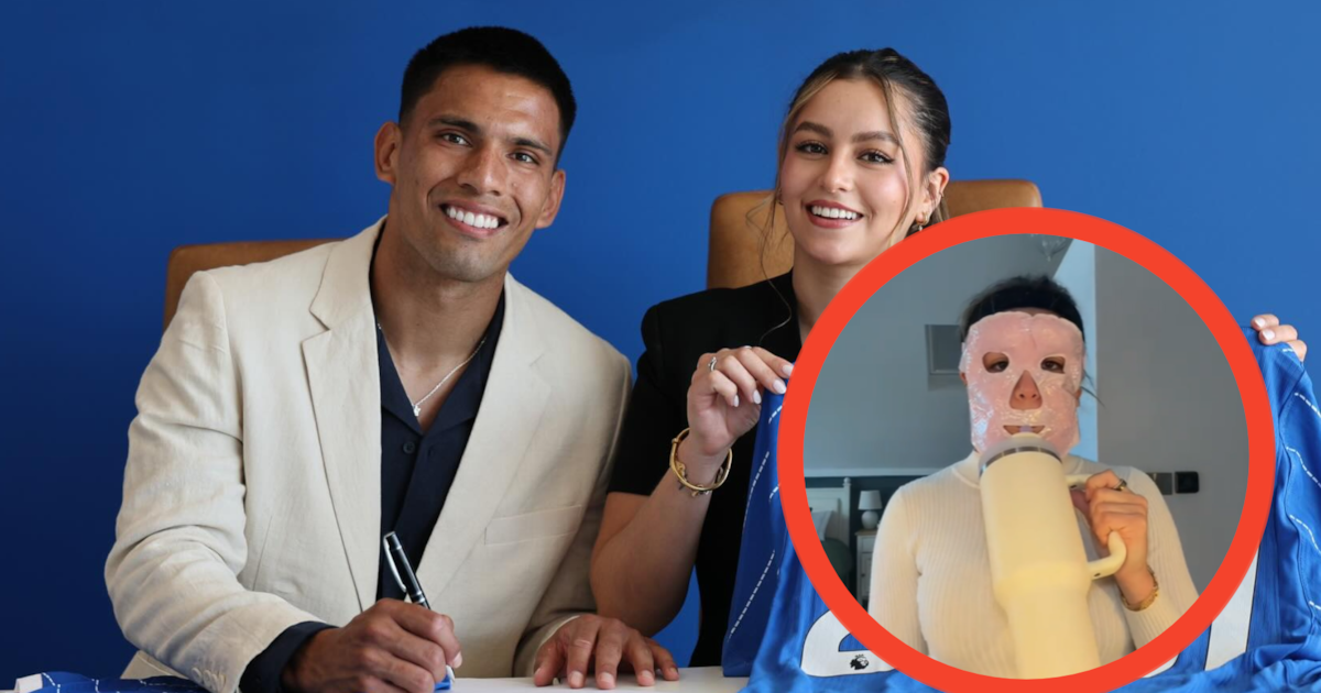 ¡No se guardó nada! Jugador albirrojo y su divertido relato de la rutina de belleza de su novia