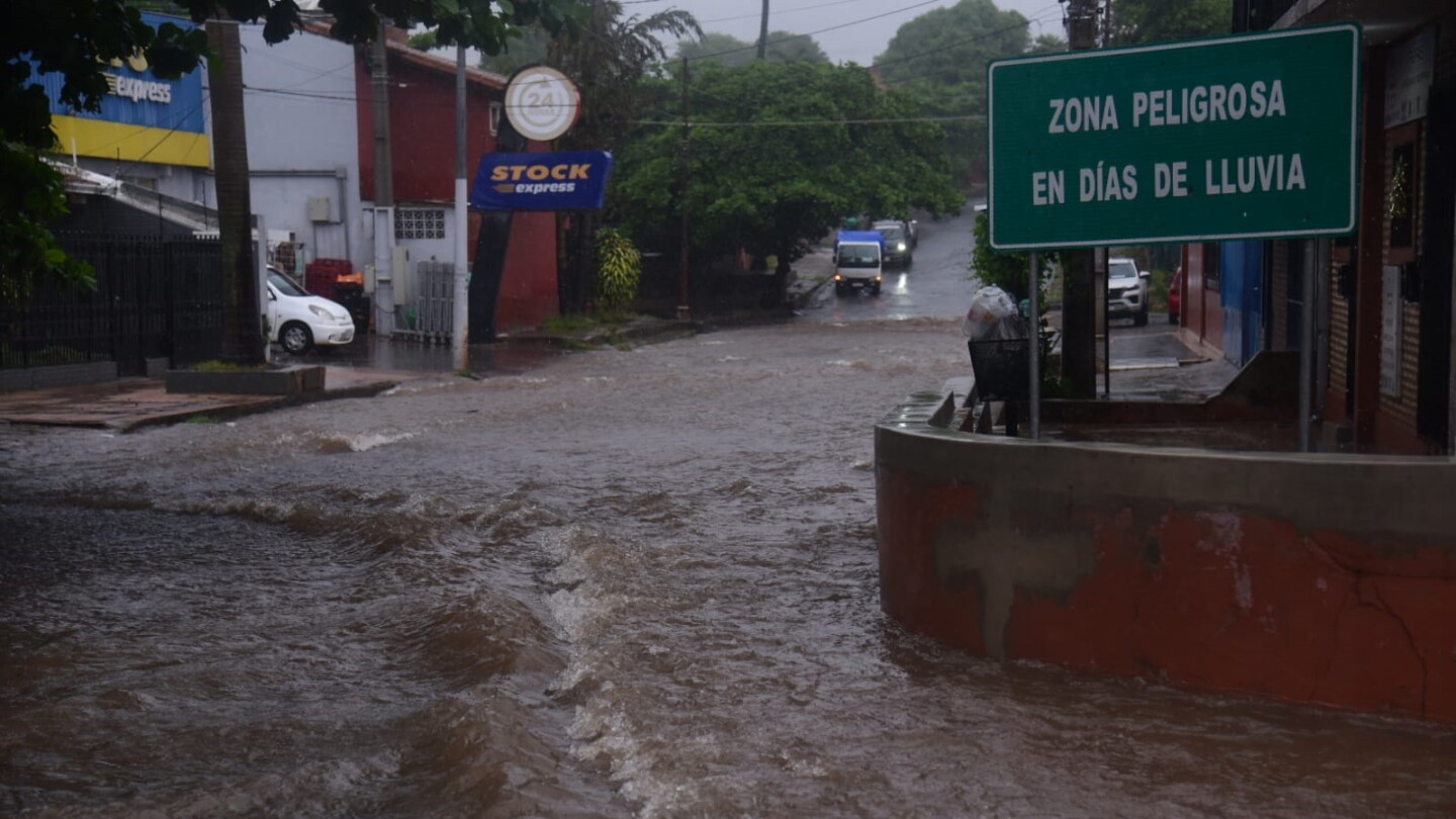 Pronóstico de tormenta severa: ¿Cuándo afectará a Asunción y Central?