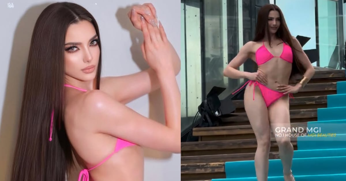 ¿Cómo desfiló sin mirar las escaleras? Miki Viveros revela su secreto en el Miss Grand