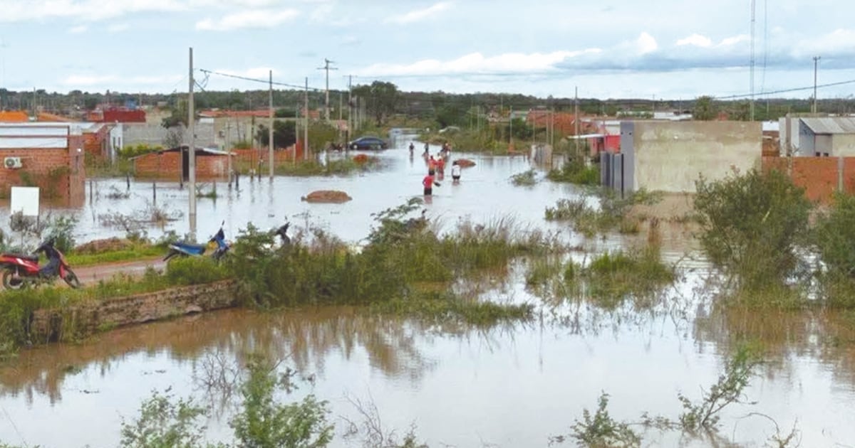 La crecida del río Paraguay pone en alerta a Concepción