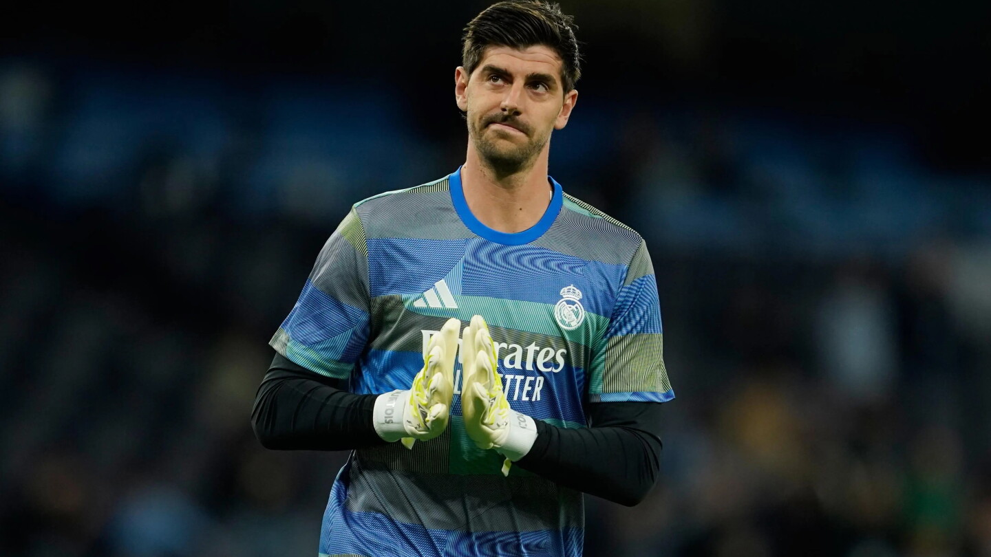 Courtois, baja de última hora en el clásico Barça-Real Madrid por gripe
