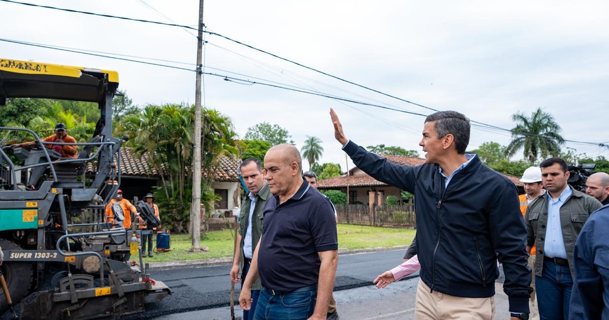 Plan 1000: obras viales en Villa Hayes alcanzan el 88 % de ejecución