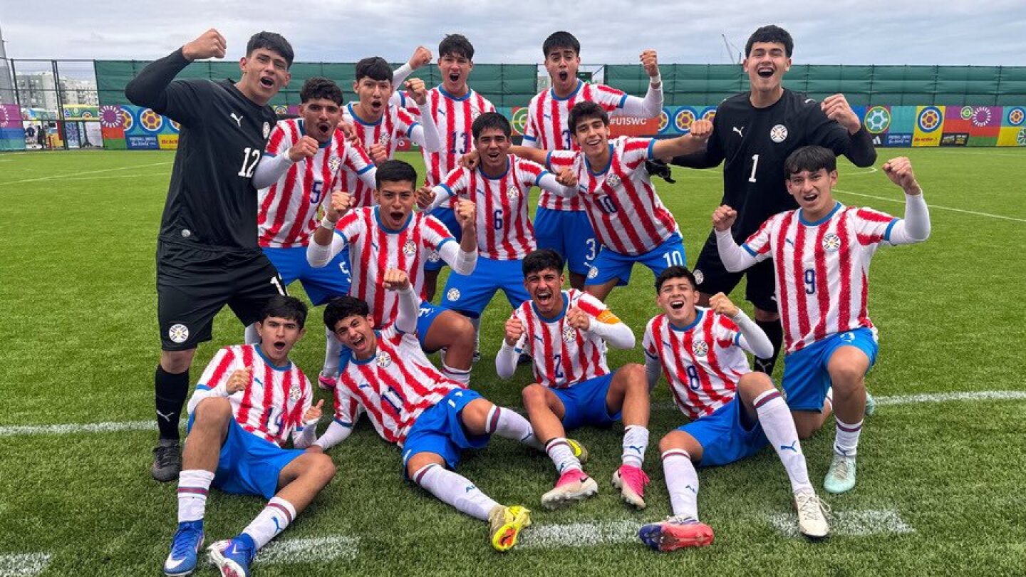 La Selección Paraguaya Sub 15 disputa el tercer puesto en el Mundialito de la FIFA