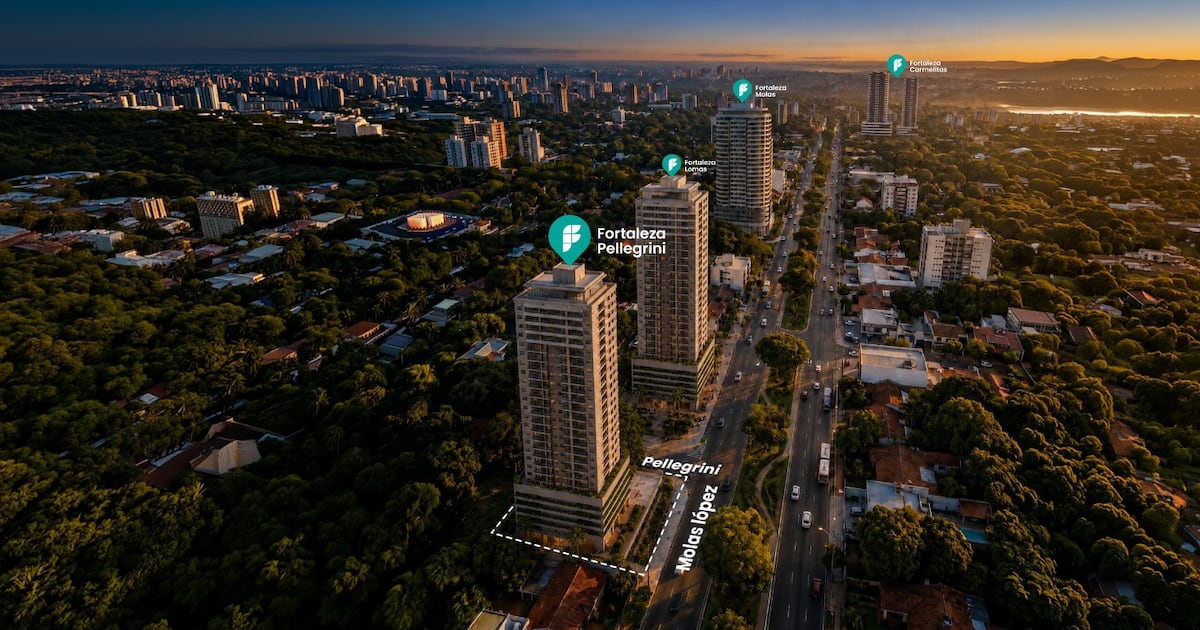 Fortaleza cumple 34 años con USD 400 millones en desarrollos inmobiliarios en Asunción
