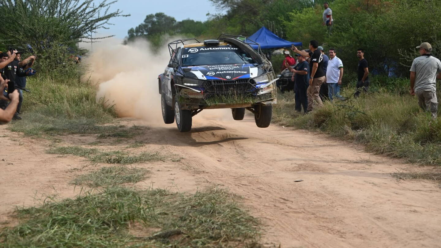 Fau Zaldívar ganó la primera etapa del Rally del Chaco 2026