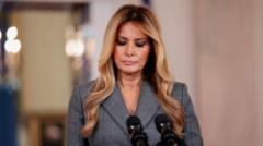 Melania Trump afirma que no tenía ninguna vinculación con Jeffrey Epstein y pide que las víctimas del magnate comparezcan ante el Congreso de EE.UU.